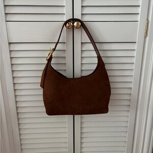 Madewell Chocolate Suede Purse NWOT